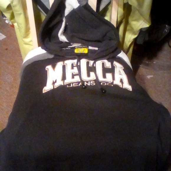 Brand Mecca jeans Men Hooded sweater vintage After Y2K - Picture 1 of 7